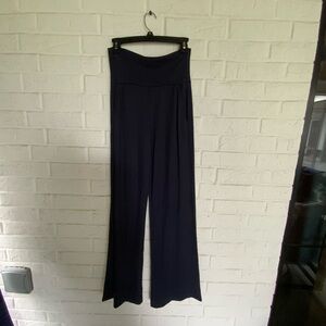 CAbi Navy Wide-Leg Women's Pants